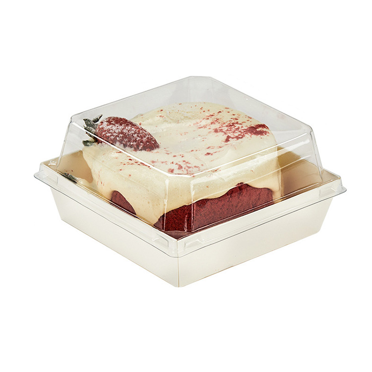 HitRAY1 2 4 6 12 24 COMPOSION Clear Plastic Cupcake ကွန်တိန်နာအရေအတွက်