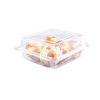 HitRAY1 2 4 6 12 24 COMPOSION Clear Plastic Cupcake ကွန်တိန်နာအရေအတွက်