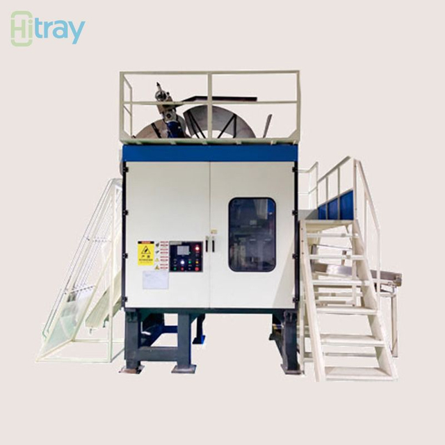 Hi-tray Automatic Fast Food Bowl Tray Container Lunch Box Blister Packing Forming Machine