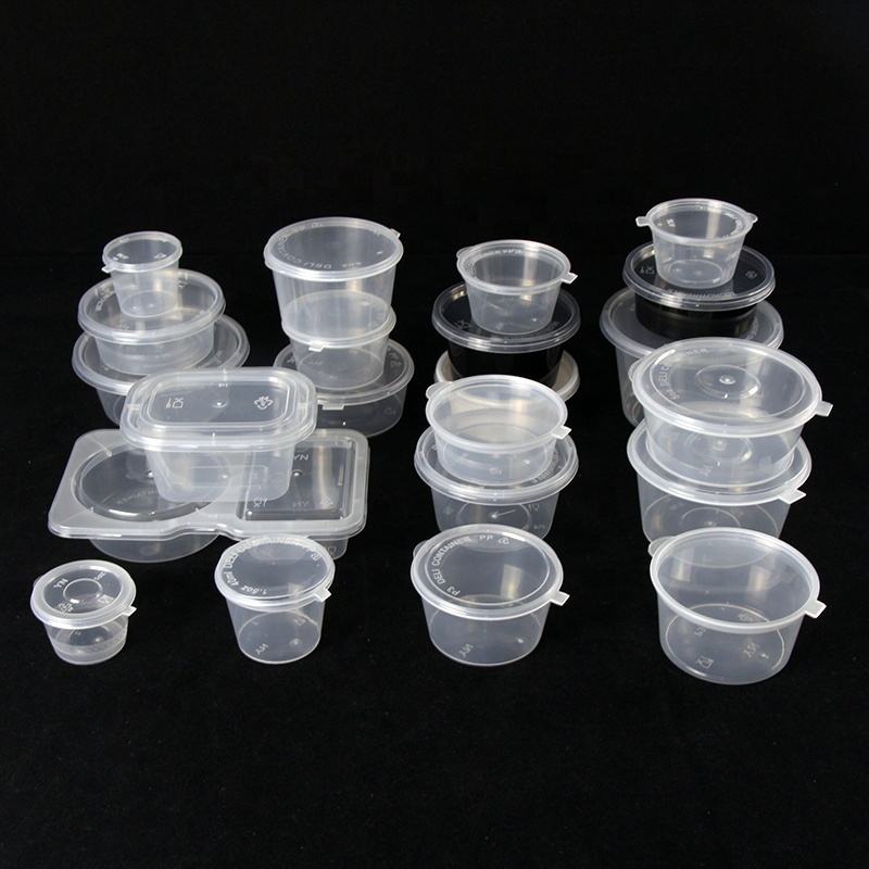 Hi-tray အသေးစားမိုက်ခရိုဝေ့ဖ်ကွန်တိန်နာ PP Sauce Box