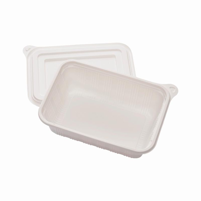Hi Tray Disposable Microwavable Food Storage Meal Prep Containers PLA Sheet PLA Tray