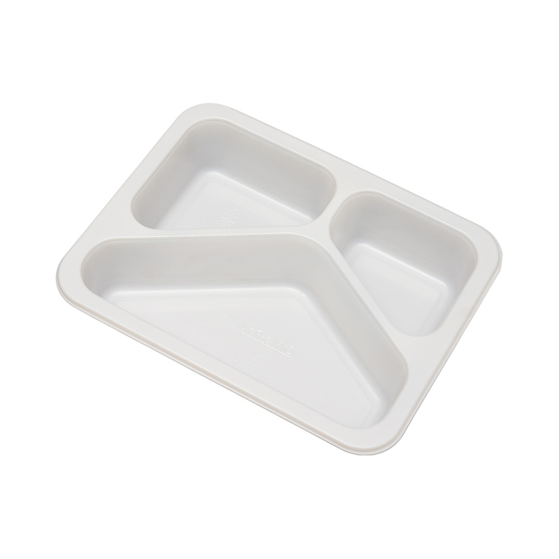 Hitray Hi51 25oz.Rectangle White Cpet Tray