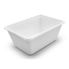 Hitray 1000ml White Rectangular Bagasse Food Container