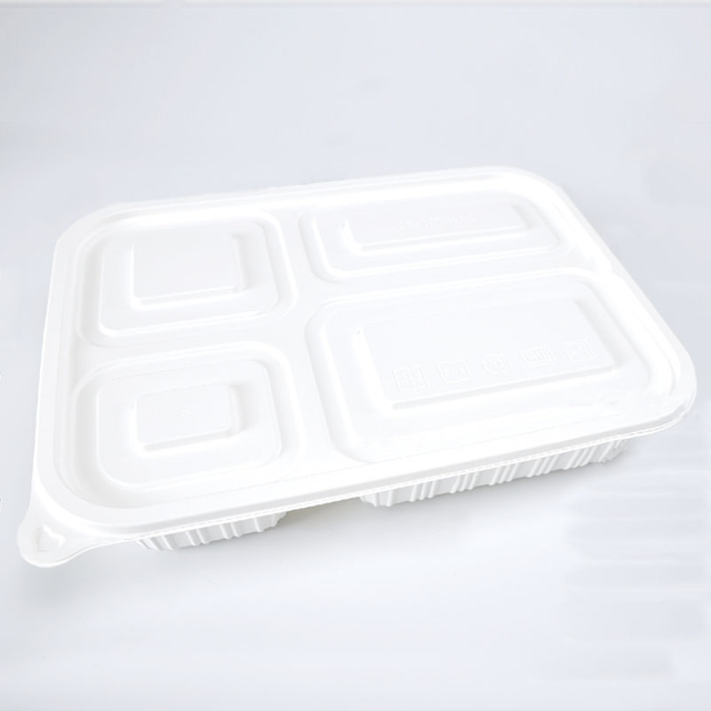 Hi Tray Disposable Microwavable Food Storage Meal Prep Containers PLA Sheet PLA Tray