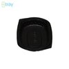 Hitray HI28 17 унций. Прямоугольный черный лоток CPET 