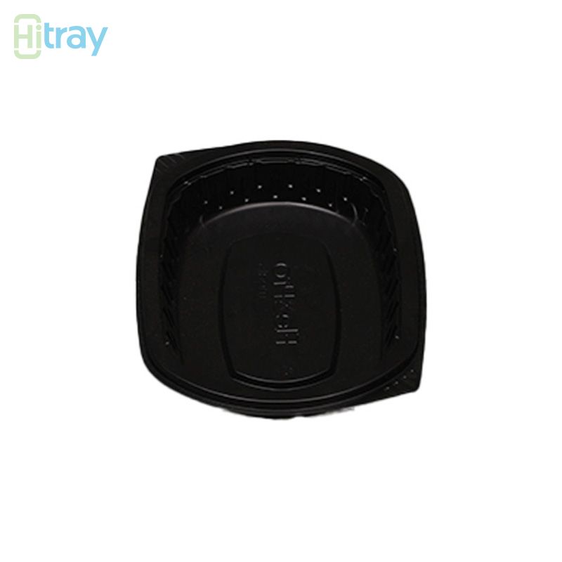 Hitray HI28 17 унций. Прямоугольный черный лоток CPET 